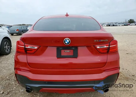 2017 BMW X4 xDrivem40I z USA, uszkodzony, nr VIN 5UXXW7C53H0U25865